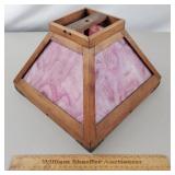 Purple Slag Glass Lamp Shade 11 & 1/2 W