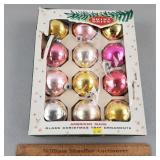 Vintage Shiny Brite Christmas Ornaments