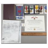 WWII Service Medals Including Bronze Star ID