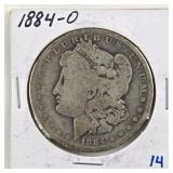 1884 Morgan Silver Dollar