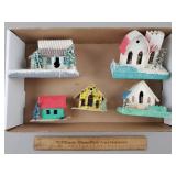 Vintage Christmas Putz Houses