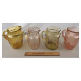 Vintage Glass Pitchers