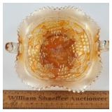 Northwood Carnival Glass Bon Bon Grape & Cable