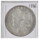 1882 Morgan Silver Dollar