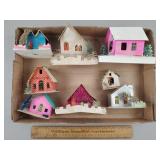 Vintage Christmas Putz Houses