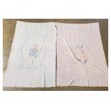 Vintage Baby Bedspreads 41 x 57, 39 x 60"