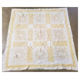 Vintage Quilt Top 69 x 70"
