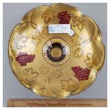 Goofus Glass Bowl 10 & 1/2" W