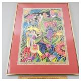World Conservation Poster Signed Laurel Burch