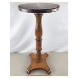 Oak Plant Stand 30 & 1/4" H