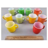 Vintage Glass Mugs - Some Fire King