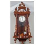 Vintage Wall Clock w/ Horse 35" H