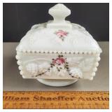 Westmoreland Glass Candy Dish 4 & 1/2" H