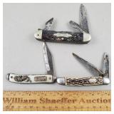 3ct Vintage Pocket Knives