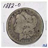 1882 O Morgan Silver Dollar
