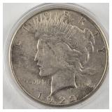 1922 Peace Silver Dollar