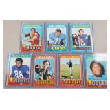 1971 Topps Football Cards