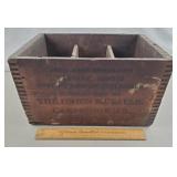 Union Metallic Cartridges Wooden Crate 15" L