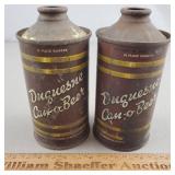 Duquesne Can O Beer Cone Top Beer Cans