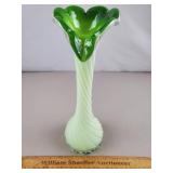 Jack in the Pulpit Glass Vase 11 & 3/4" H