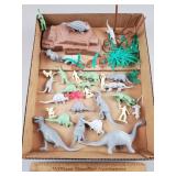 Vintage Toy Dinosaurs