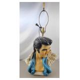 Vintage Elvis Lamp 34" H
