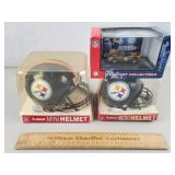 Pittsburgh Steelers Mini Football Helmets & Car