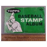 1961 Topps Baseball Card Stamp Album