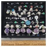 Assorted Rings w/ Case