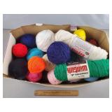 Box of Assorted Yarn