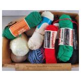 Box of Assorted Yarn