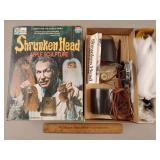 1975 Milton Bradley Shrunken Head Apple Sculpture