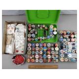 Thread, Buttons - Sewing Lot