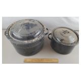 Vintage Enamel Canning Pots
