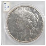 1923 S Peace Silver Dollar