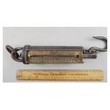 Antique Pelouze Steel King Ice Balance Scale