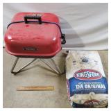 Thermos Grill & Bag of Charcoal