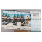 1960s Calendars Kittanning & Elderton PA