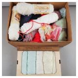 Box of Assorted Yarn