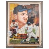Harmon Killebrew Signed Poster JSA COA
