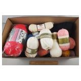Box of Assorted Yarn