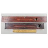 2ct Antique Levels Henry Disston & Stanley