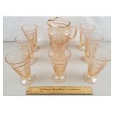 Pink Sharon/Cabbage Rose Depression Glass