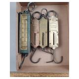 4ct Antique Scales Chatillon, Excelsior, Hanson