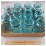 Vintage Blue Canning Jars