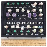 Assorted Rings w/ Case