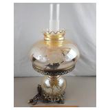Vintage Electrified Oil Lamp 23" H