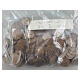 150ct Wheat Pennies All D Mint