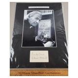 William Hartnal Autograph w/ COA