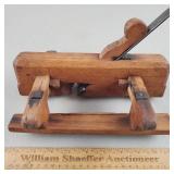 Antique Wooden Plow Plane